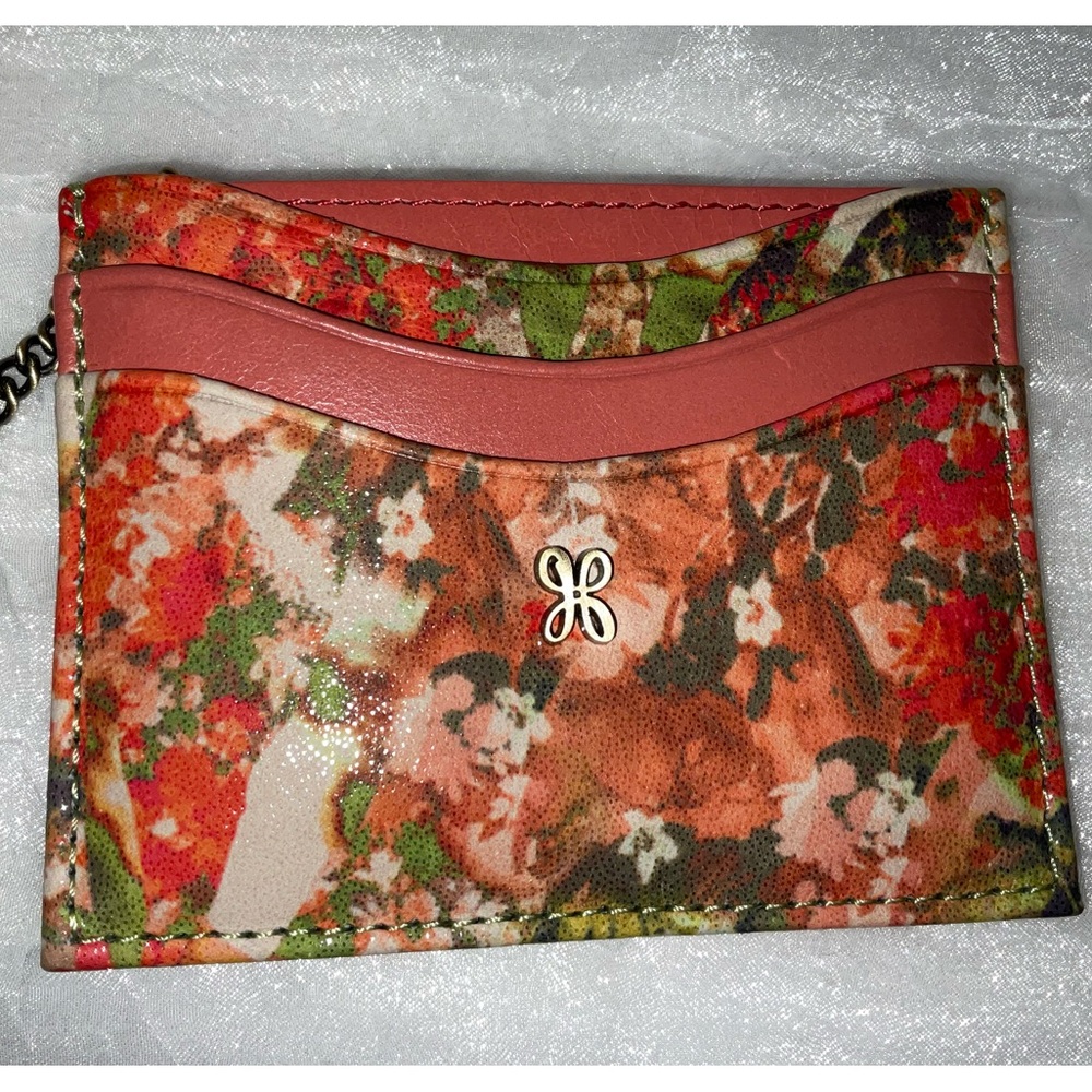 Hobo Max Credit Card Wallet, Tropic Print, NWT